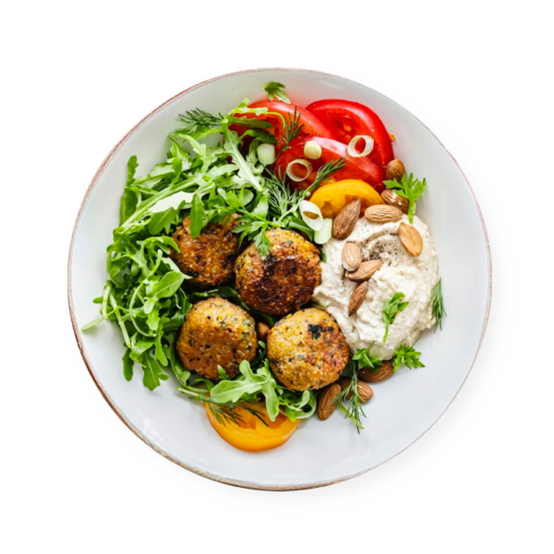 Potato falafel