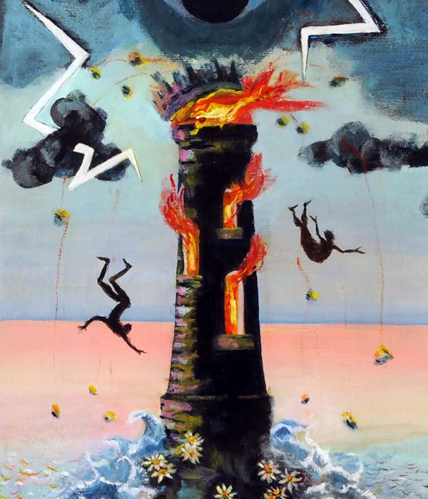 8626232_The-Tower-by-Yolanda-Felix-Mystical-Symbolism-acrylic-on-paper-9-5-x-13-2023